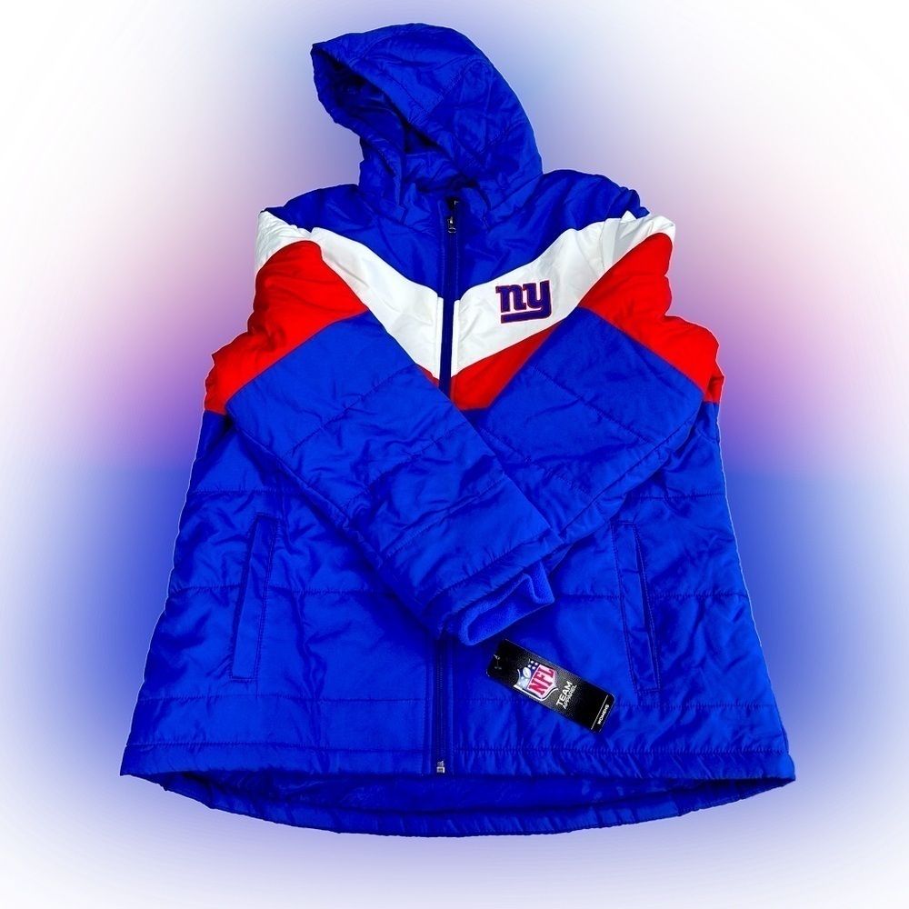 New York Giants NFL Official Team Apparel Coat - Size XL - Brand New with Tags!